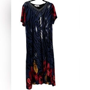 Serengeti Maxi Dress For Women. Size XL